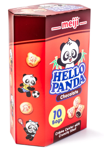 Meiji Hello Panda Cookies Chocolate Filling 9.1oz