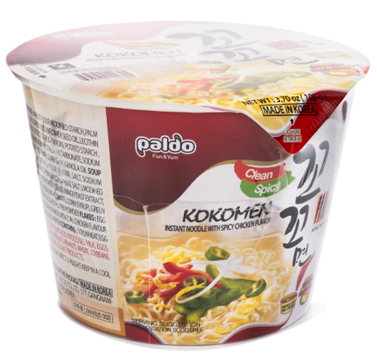 Paldo King Cup, Spicy Chicken Flavor 105g