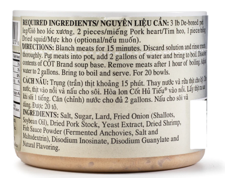 Quoc Viet Hu Tieu Soup Base 10oz