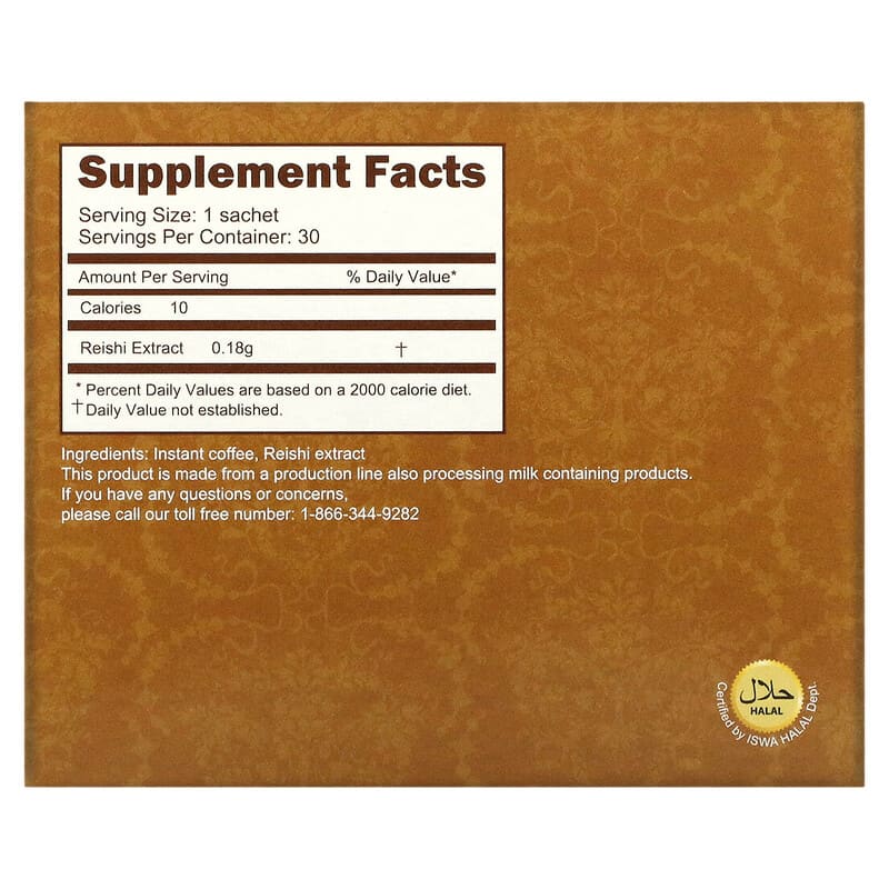 Longreen 2 In 1 Reishi Coffee 2.3oz