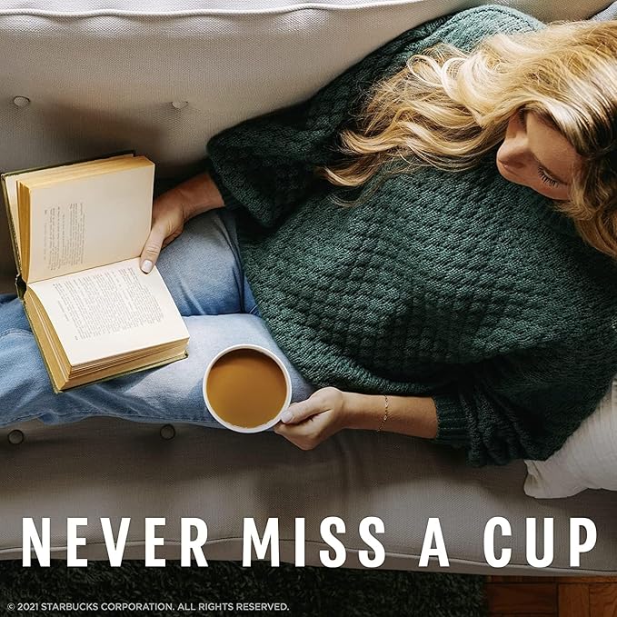 SOUTHERN BASICS Starbucks K-Cup Coffee Pods—Dark Roast Coffee—Roast for Keurig Brewers—100% Arabica— Essentially for Southern Basics (Breakfast Blend)