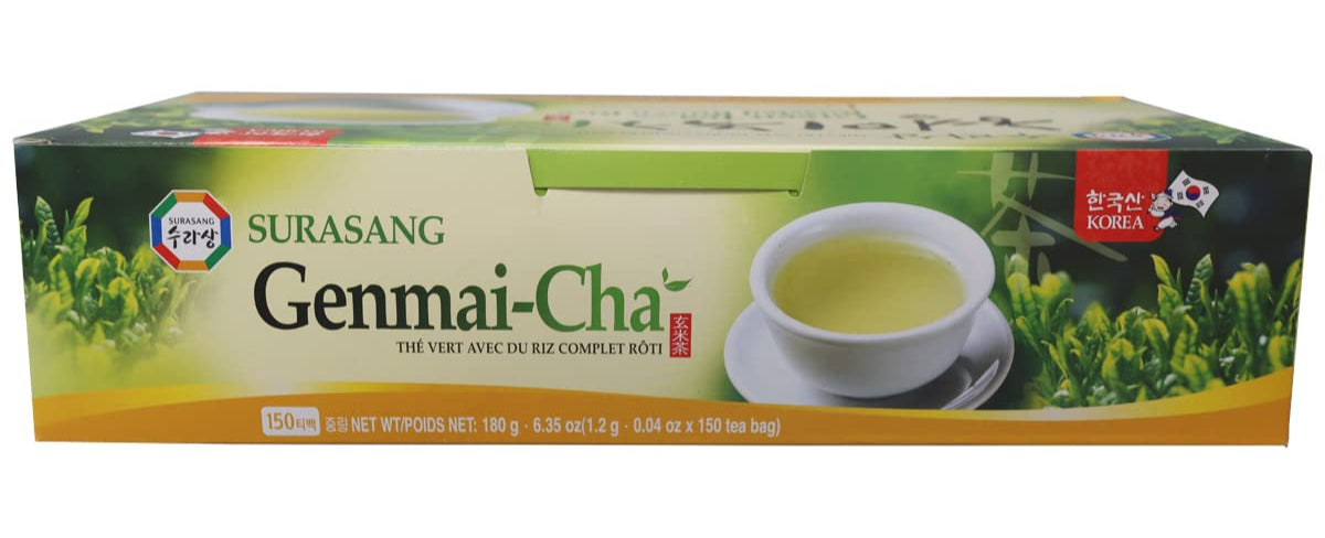 Surasang Green Tea With Roasted Brown Rice Tea 6.35oz