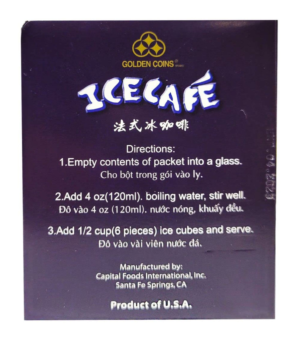Golden Coins 3-in-1 Ice Cafe Milk Coffee 10.6oz