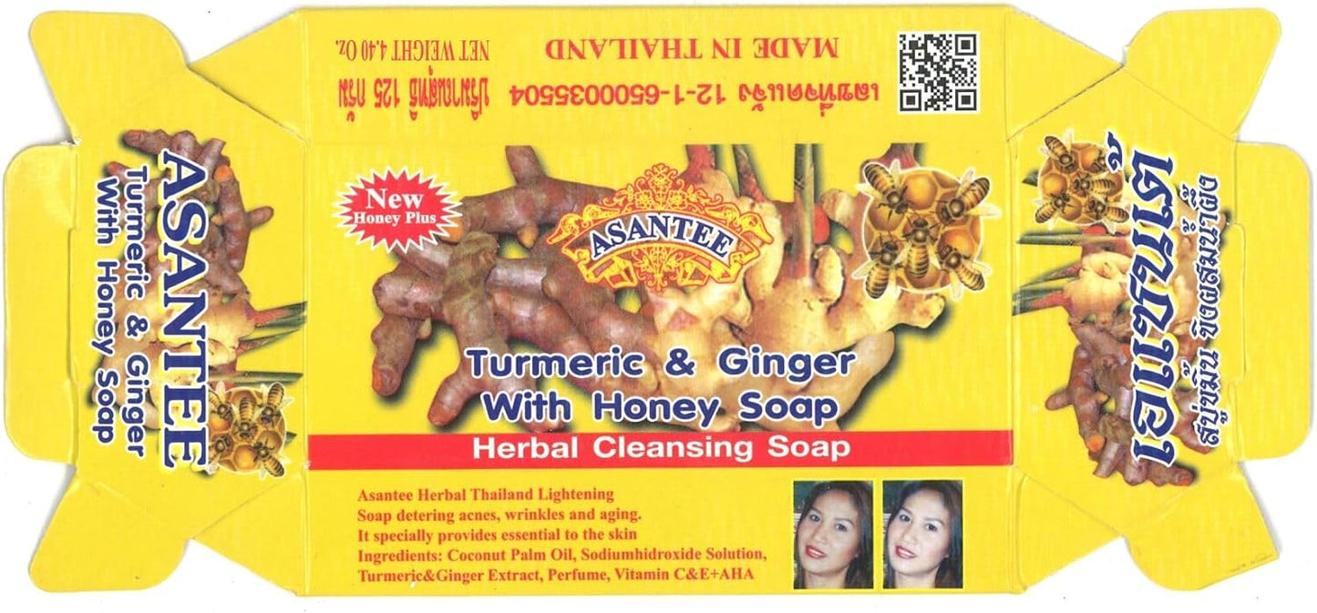 Asantee Turmeric Ginger Soap 125g