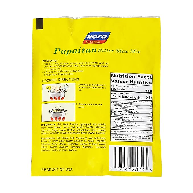 Nora Kitchen Papaitan Bitter Stew Mix 1.48oz