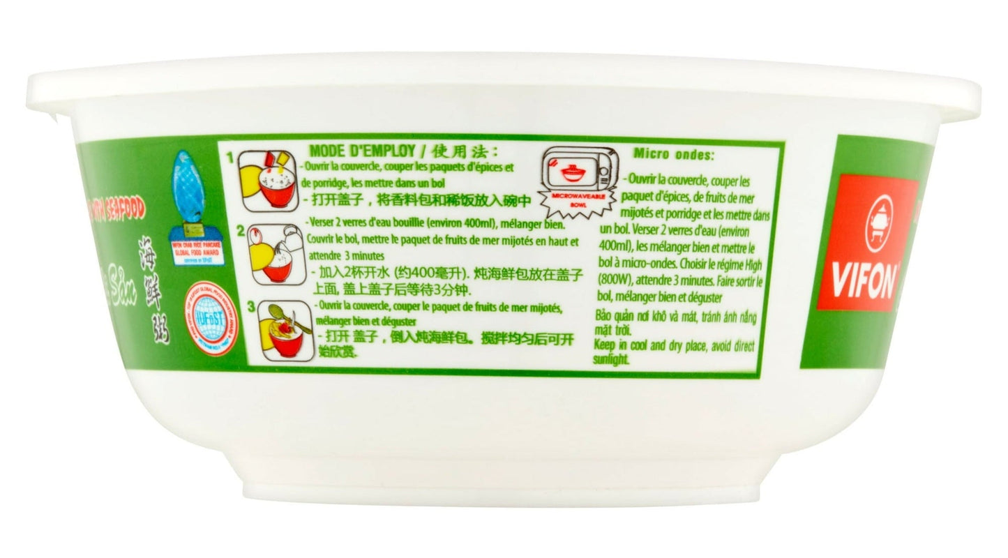 Vifon Seafood Porridge 25.2oz 6 packs