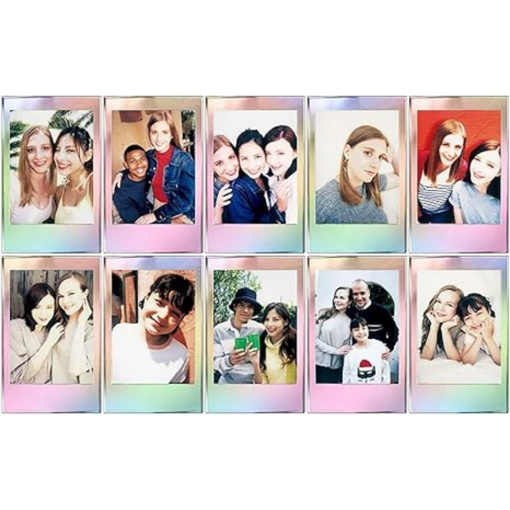 Fujifilm Instax Mini Mermaid Tail Film, Glitter Styles (10 Exposures) 3-Pack Bundle (3 Items)