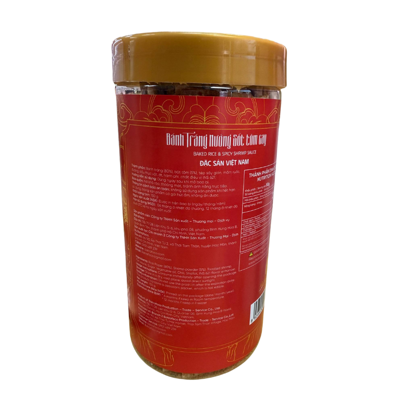 Co Ba Baked Rice & Spicy Shrimp Sauce 150g