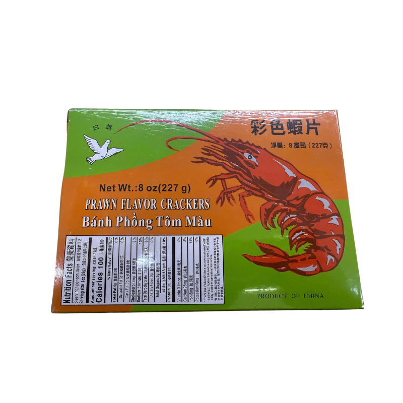 Kong Bright – Colored Prawn Flavor Crackers (227g)
