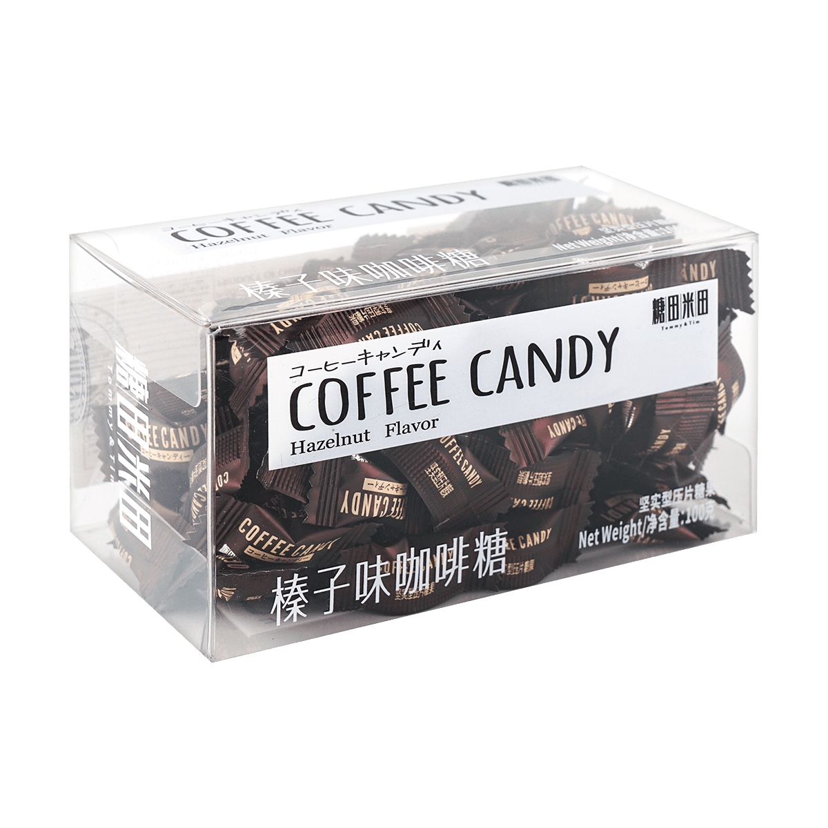 Tommy & Tim Coffee Candy Hazelnut Flavor 100g