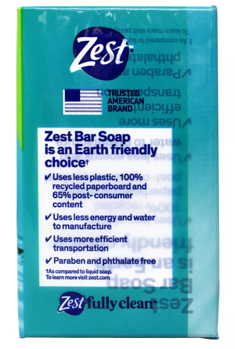 Zest Refreshing Aqua Soap 12oz