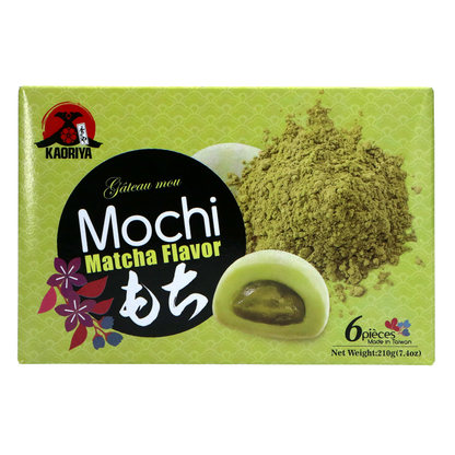 Kaoriya Matcha Flavor Mochi Cake 210g