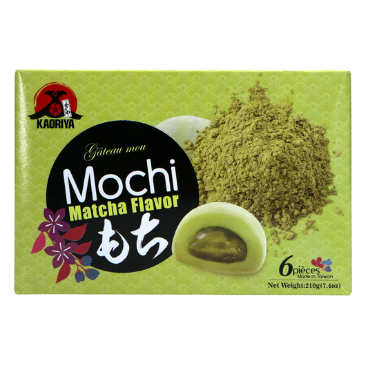 Kaoriya Matcha Flavor Mochi Cake 210g