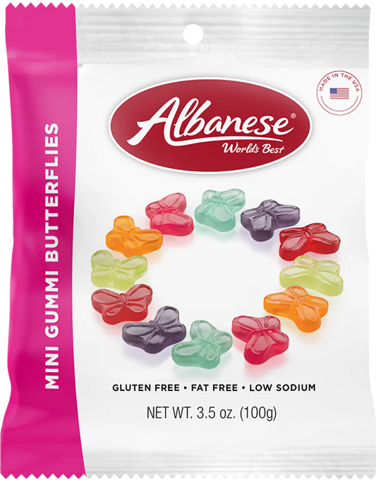 Albanese Mini Gummi Butterflies 3.5 oz