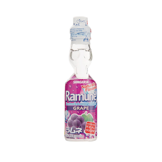 Sangaria Natural Ramune Grape 200ml