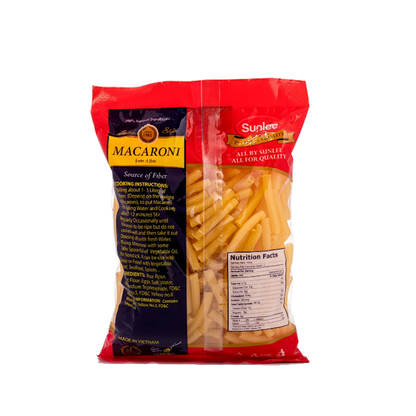 Sunlee Macaroni Long Tube 14.1 oz