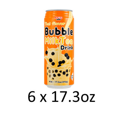 Milk Tea with Boba Thai Tea Flavor 17.3oz