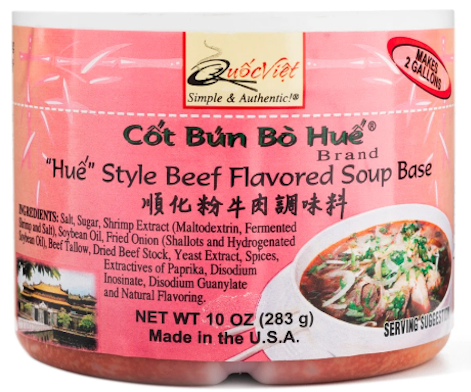 Quoc Viet Soup Base, Hue Style Beef Flavor 10oz