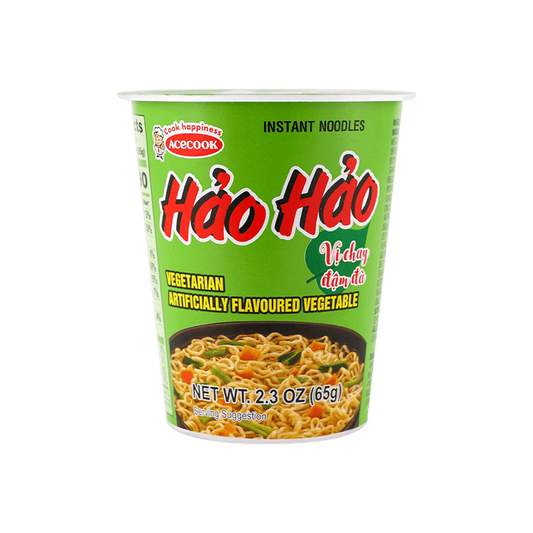 Acecook Hao Hao Vegetarian Flavour Cup Noodles