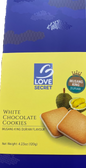 Musang King Durian : Love Secret White Chocolate Cookies 120g