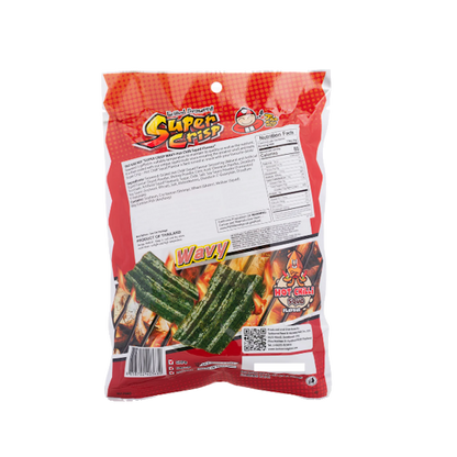 TAO KAE NOI Super Crispy Grilled Seaweed, Hot Chili Squid Flavor 24 g