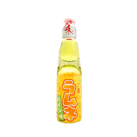 HATA KOSEN Ramune Pineapple Soda Pop Drink 200ml
