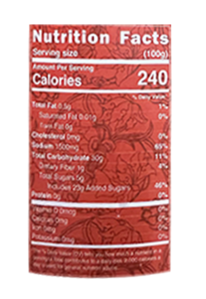 Dry apricot salt 8.8 oz