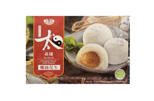ROYAL FAMILY Coconut Shred w Peanut Mochi 210G