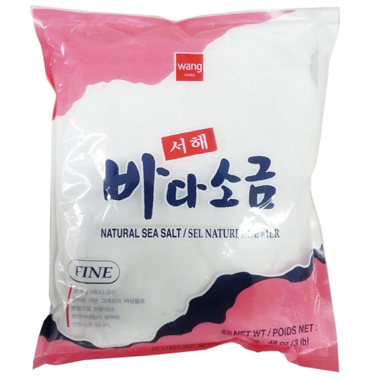Wang Korea Korean Sea Salt Fine 3lb