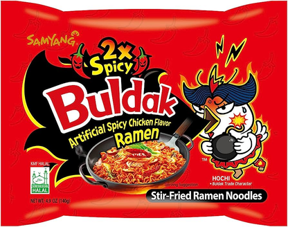 Samyang Buldak Ramen, Hot Chicken Flavor, 2x Spicy