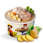 Simply Food Pork and Bamboo Shoot Glass Vermicelli Glass Instant Noodle Bowl