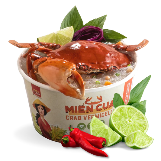 Simply Food Crab Vermicelli Glass Instant Noodle Bowl