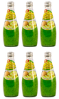 Honey Bee Basil Seed Melon Flavored Drink 9.8oz