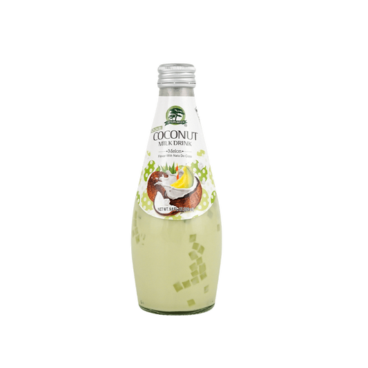 EVERGREEN Coconut Milk Drink with Nata De Coco Melon Flavor 9.8oz