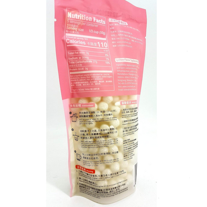 Wufuyuan Tapioca Pearl Lychee Flavour 250g