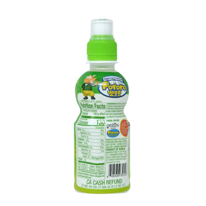 Paldo Pororo Fruit Juice, Green Grape Flavor 7.95 oz