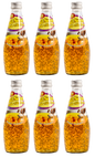 Honey Bee Basil Seed Drink Honey Flavor 9.8oz