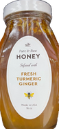 NUF Pure & Raw Honey With Fresh Turmeric Ginger 16oz