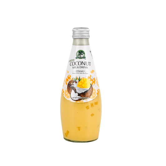 EVERGREEN Coconut Milk Drink with Nata De Coco Mango Flavor 9.8oz