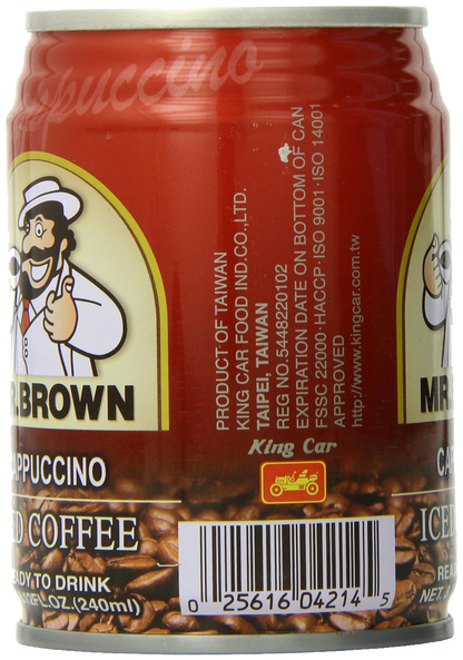 Mr. Brown Iced Coffee Cappuccino 240ml
