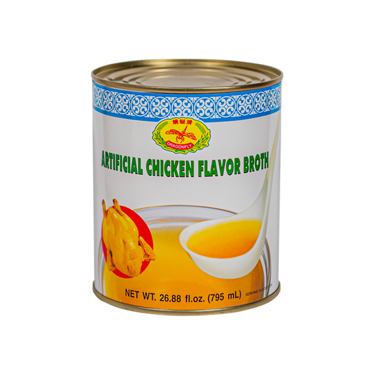 DRAGONFLY CHICKEN BROTH 795ml