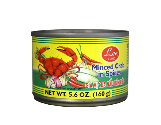Lee Brand Minced Crab In Spices 160g