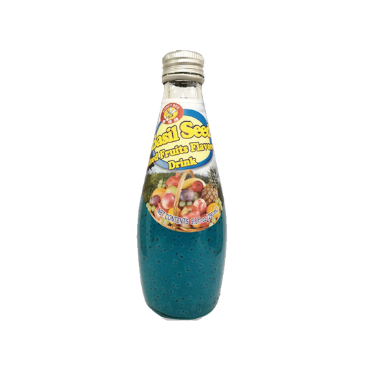 Honey Bee Basil Seed Mixed Fruit Drink 9.8oz
