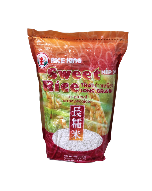 Rice King Thai Sweet Long Grain Rice Bag 4.4 lb