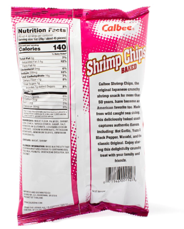 Calbee Shrimp Chips Baked 4oz
