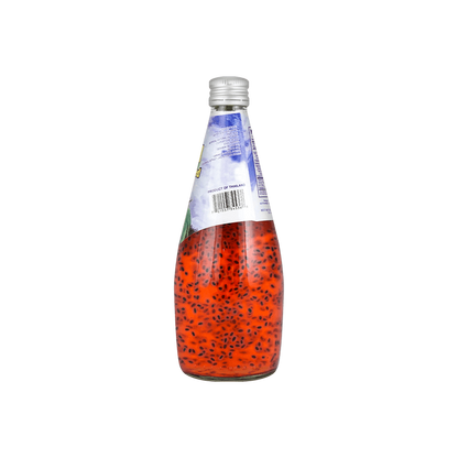 Honey Bee Basil Seed Drink Watermelon Flavor 9.8oz