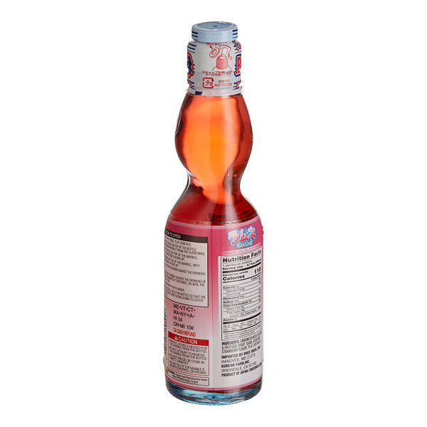 Hana Ramune Strawberry Soda 6.7oz