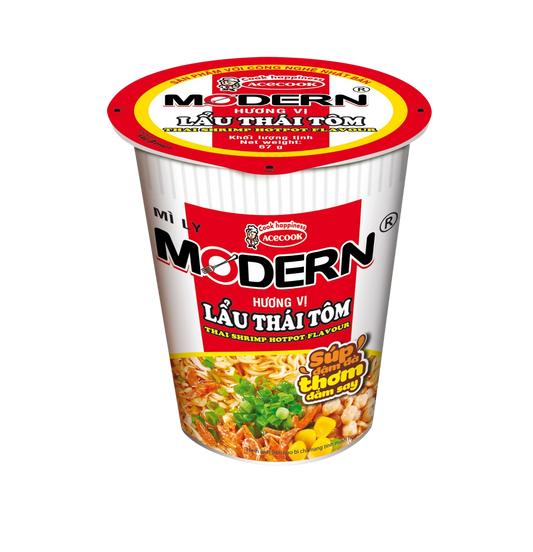 Acecook Thai Shrimp Hotpot Flavor Cup Noodle