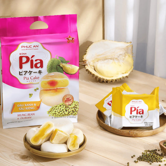 Phuc An Premium Pia Cake Mix (Mung Bean - Durian - Salted Egg) 14oz
