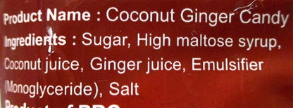 Family Coconut Ginger Candy 3oz
